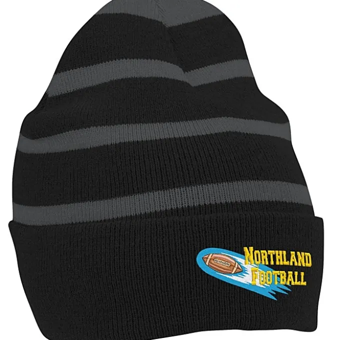 Striped Cuff Beanie