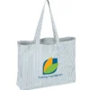 Striped Pacific Shopper Tote - Full Color