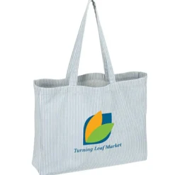 Striped Pacific Shopper Tote - Full Color