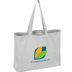 Striped Pacific Shopper Tote - Full Color