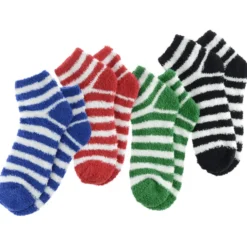 Stripe Fuzzy Socks