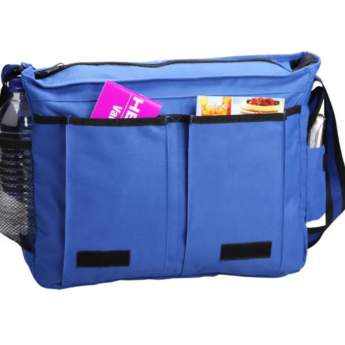Stripe Strap Messenger Bag