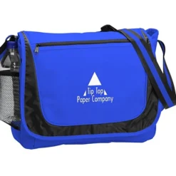 Stripe Strap Messenger Bag