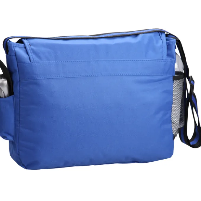 Stripe Strap Messenger Bag