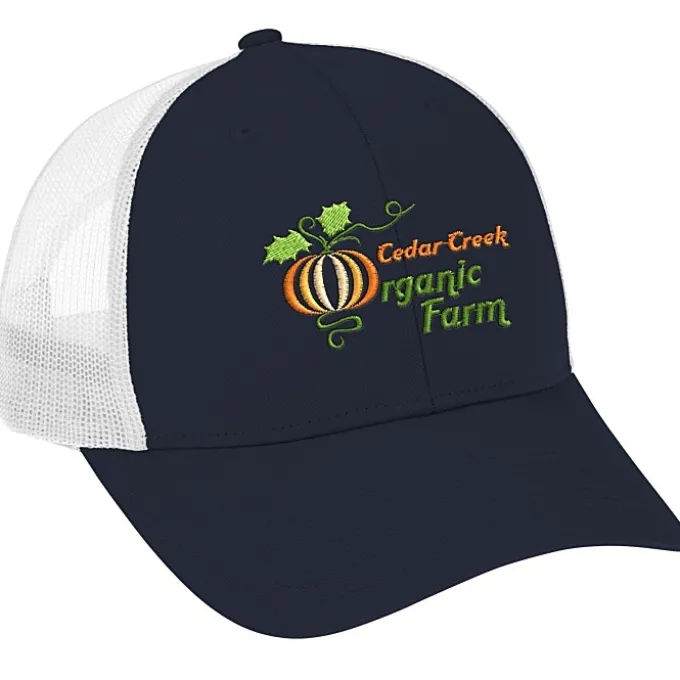 Structured Cotton Twill Trucker Cap