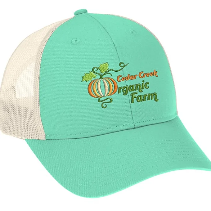 Structured Cotton Twill Trucker Cap