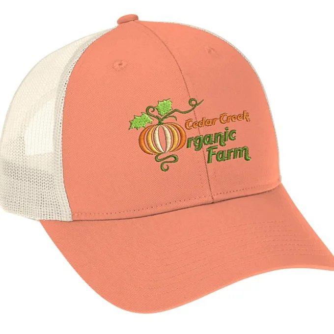 Structured Cotton Twill Trucker Cap