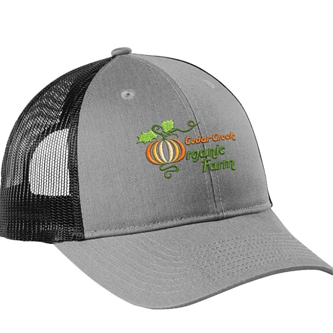 Structured Cotton Twill Trucker Cap