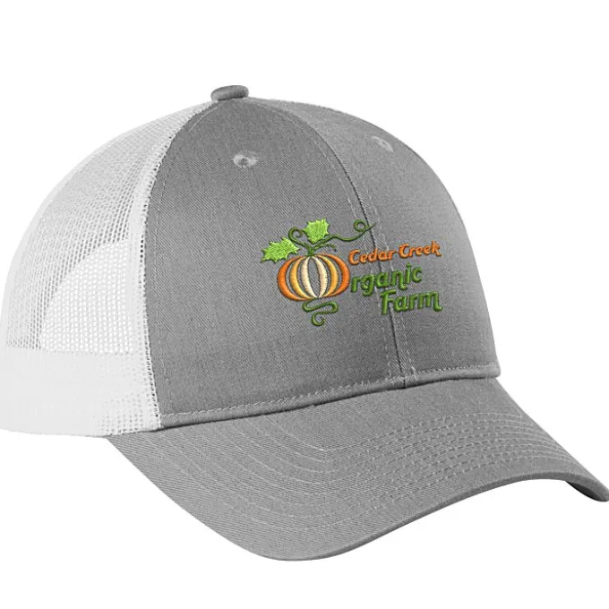 Structured Cotton Twill Trucker Cap