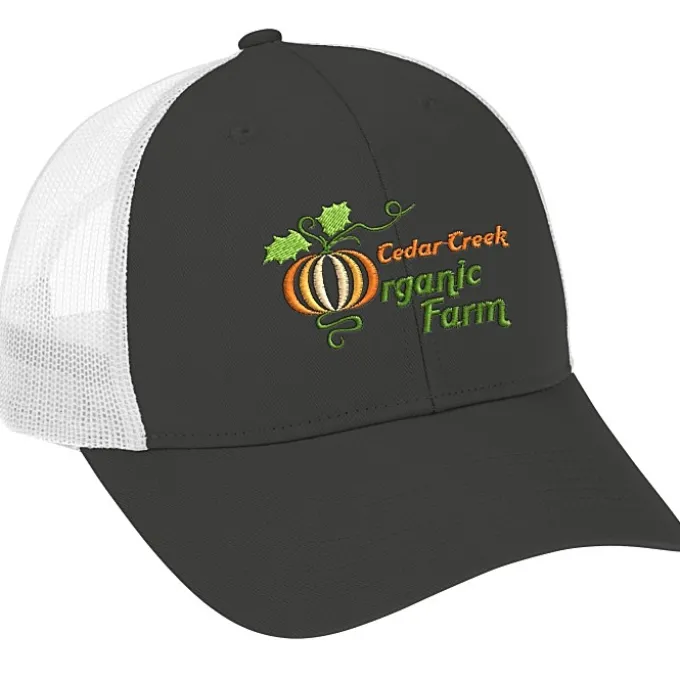 Structured Cotton Twill Trucker Cap