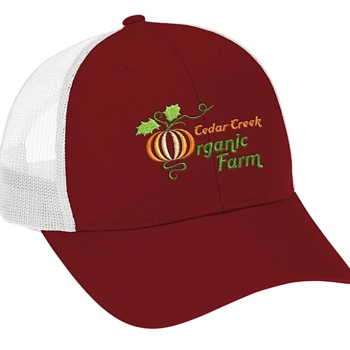 Structured Cotton Twill Trucker Cap