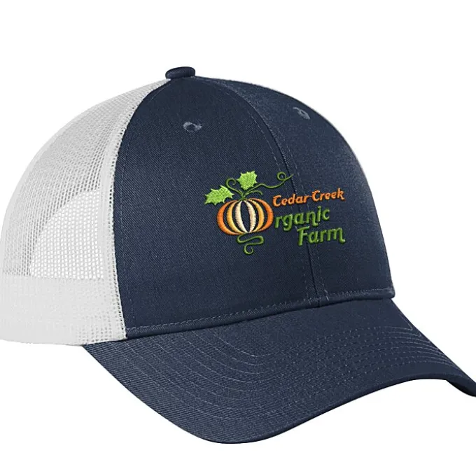 Structured Cotton Twill Trucker Cap