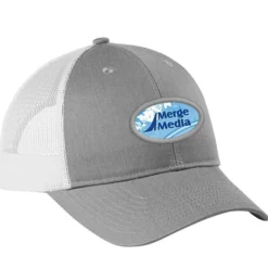 Structured Cotton Twill Trucker Cap - Full Color Patch