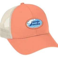 Structured Cotton Twill Trucker Cap - Full Color Patch