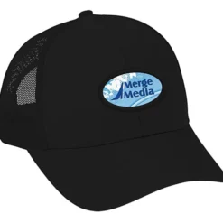 Structured Cotton Twill Trucker Cap - Full Color Patch
