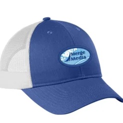 Structured Cotton Twill Trucker Cap - Full Color Patch