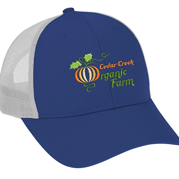 Structured Cotton Twill Trucker Cap - 24 hr