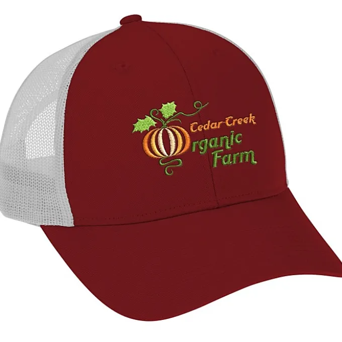 Structured Cotton Twill Trucker Cap - 24 hr