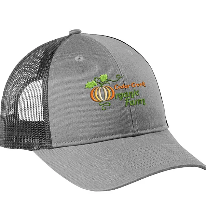 Structured Cotton Twill Trucker Cap - 24 hr