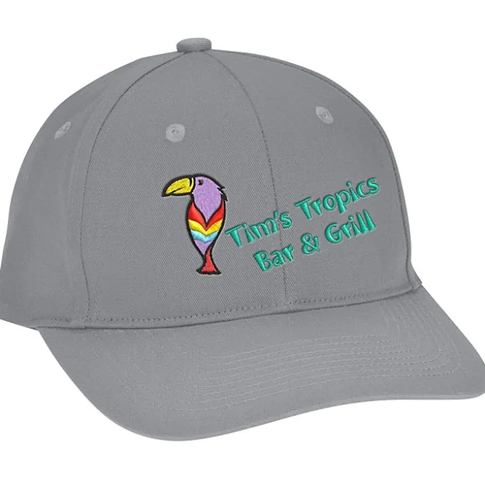 Structured Snapback Sport Cap