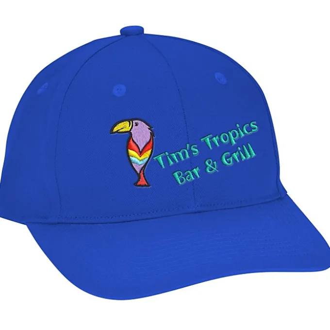 Structured Snapback Sport Cap