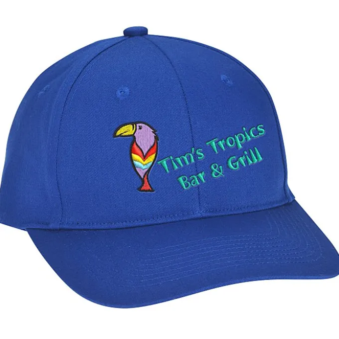 Structured Snapback Sport Cap
