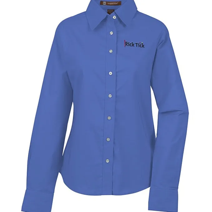 Structure Stain Release Oxford Shirt - Ladies'