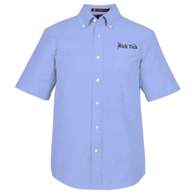 Structure Stain Release SS Oxford Shirt - Men's