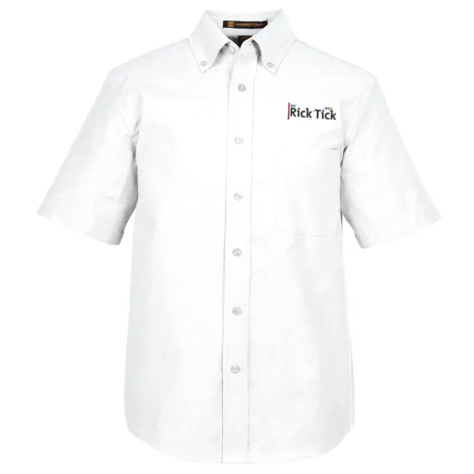 Structure Stain Release SS Oxford Shirt - Men's