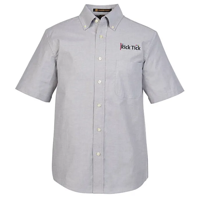 Structure Stain Release SS Oxford Shirt - Men's