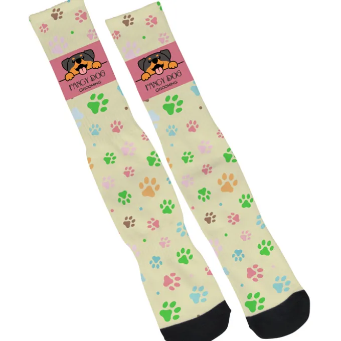 Sublimated Crew Socks - Full Color