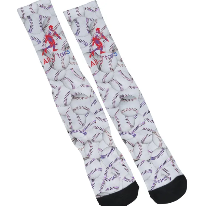 Sublimated Crew Socks - Full Color