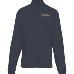 Sueded Cotton Jersey Mock Turtleneck - Men's