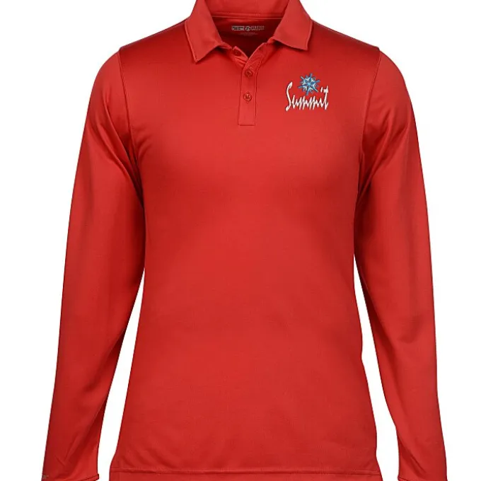 Summit Performance Long Sleeve Polo - Men's