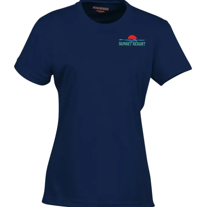 Summit Performance T-Shirt - Ladies' - Embroidered - 24 hr