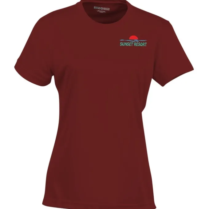 Summit Performance T-Shirt - Ladies' - Embroidered - 24 hr