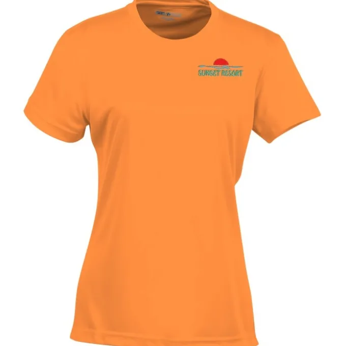 Summit Performance T-Shirt - Ladies' - Embroidered - 24 hr