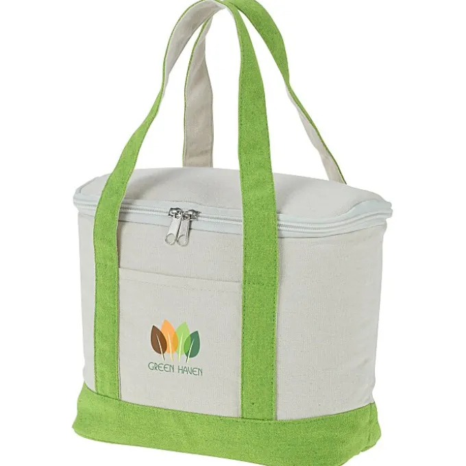 Sunny Lunch Tote Cooler - Natural