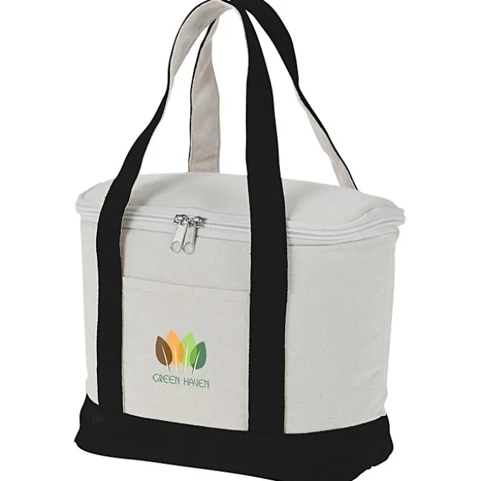 Sunny Lunch Tote Cooler - Natural