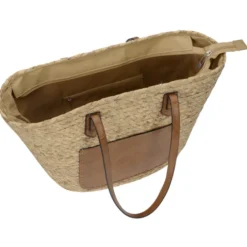 Sunset Straw Tote