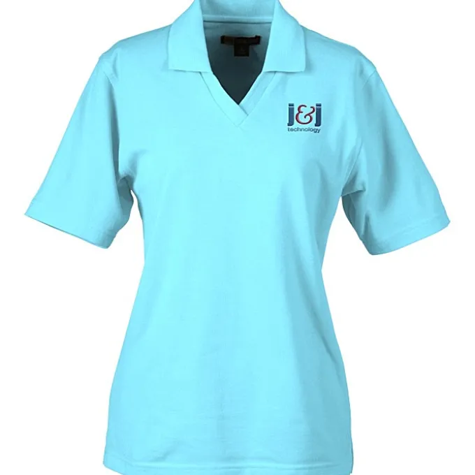 Superblend Johnny Collar Pique Polo - Ladies'