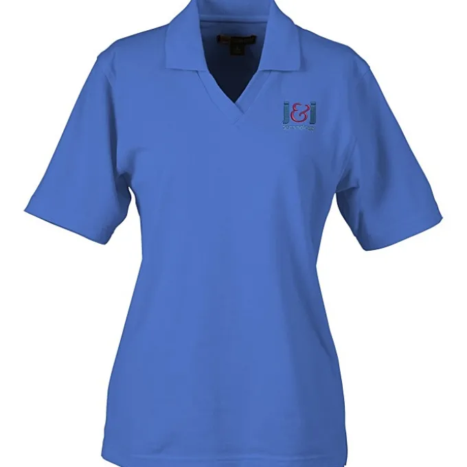 Superblend Johnny Collar Pique Polo - Ladies'