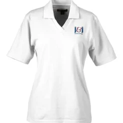 Superblend Johnny Collar Pique Polo - Ladies'