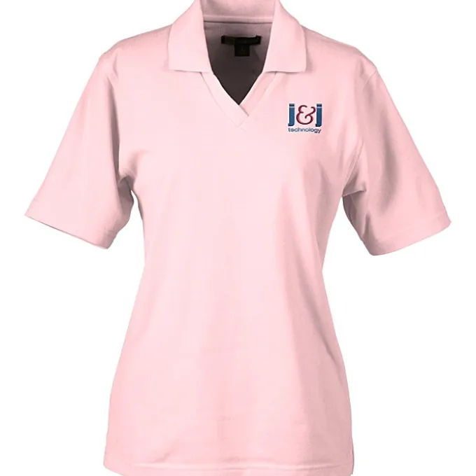 Superblend Johnny Collar Pique Polo - Ladies'