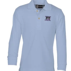 Superblend Long Sleeve Pique Polo - Youth