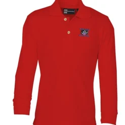 Superblend Long Sleeve Pique Polo - Youth