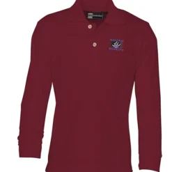 Superblend Long Sleeve Pique Polo - Youth