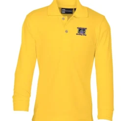 Superblend Long Sleeve Pique Polo - Youth