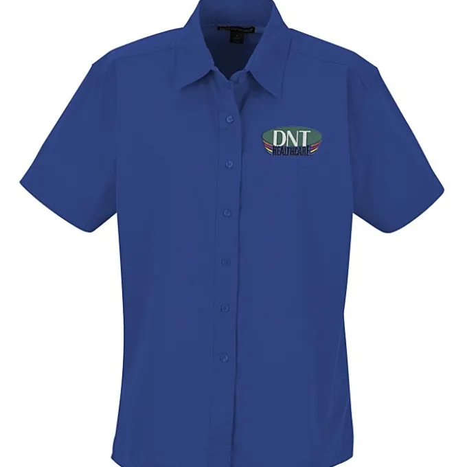 Superblend Short Sleeve Poplin Shirt - Ladies'