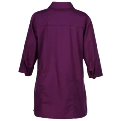 Superblend 3/4 Sleeve Poplin Swing Shirt - Ladies'